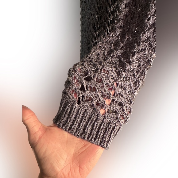 Kenar crochet knit sweater - Picture 3 of 7